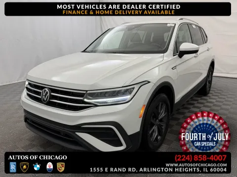 White 2023 Volkswagen Tiguan SE for sale in Arlington Heights, IL