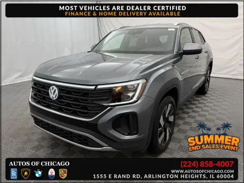 Gray 2025 Volkswagen Atlas Cross Sport 2.0T SE w/Technology for sale in Arlington Heights, IL