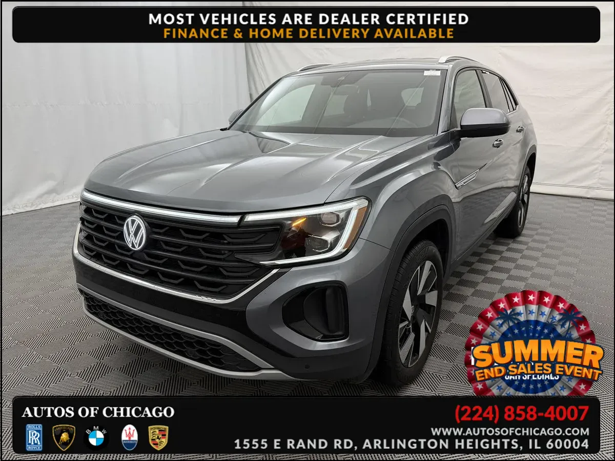 Gray 2025 Volkswagen Atlas Cross Sport 2.0T SE w/Technology for sale in Arlington Heights, IL