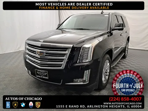 Black 2016 Cadillac Escalade Standard for sale in Arlington Heights, IL