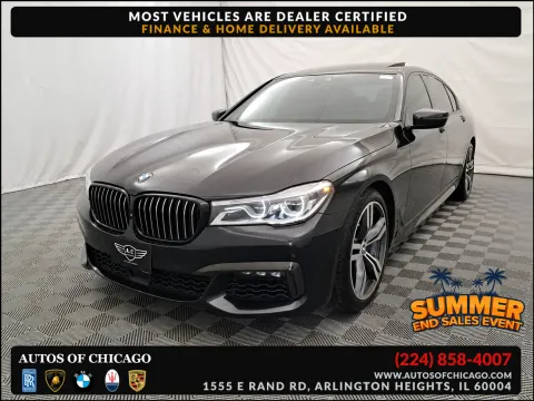 Black 2019 BMW 7 Series 750i xDrive for sale in Arlington Heights, IL
