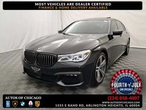 Black 2019 BMW 7 Series 750i xDrive for sale in Arlington Heights, IL
