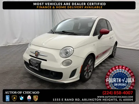 White 2013 FIAT 500 Abarth for sale in Arlington Heights, IL
