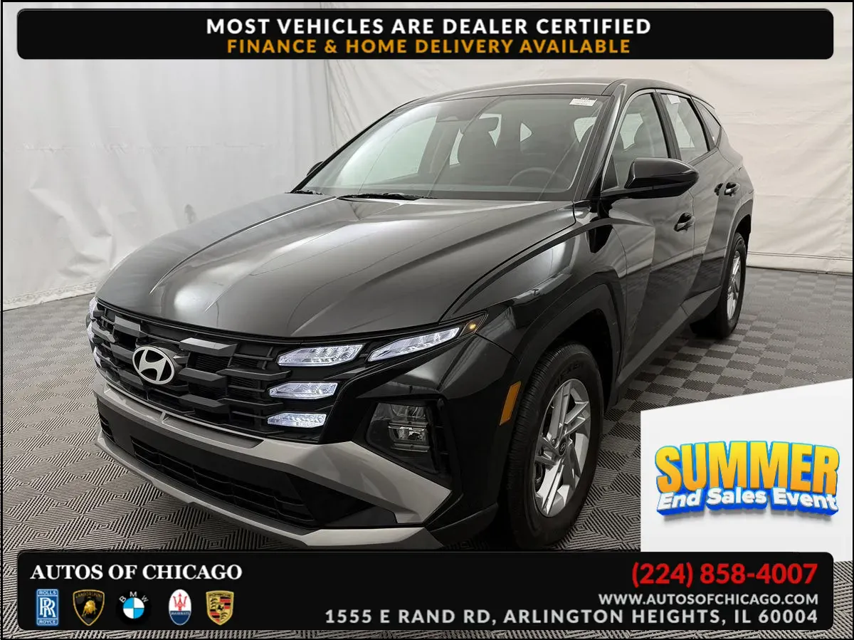 Black 2025 Hyundai Tucson SE for sale in Arlington Heights, IL