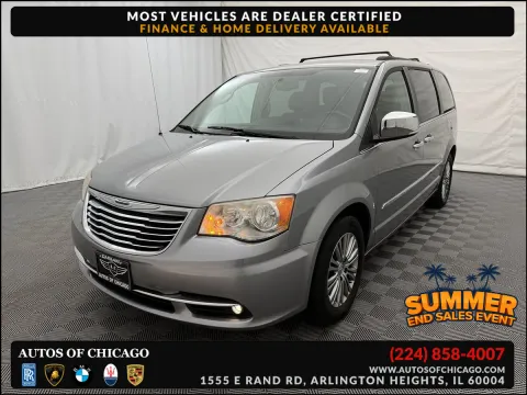 Silver 2013 Chrysler Town & Country Touring-L for sale in Arlington Heights, IL