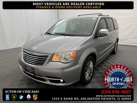 Silver 2013 Chrysler Town & Country Touring-L for sale in Arlington Heights, IL