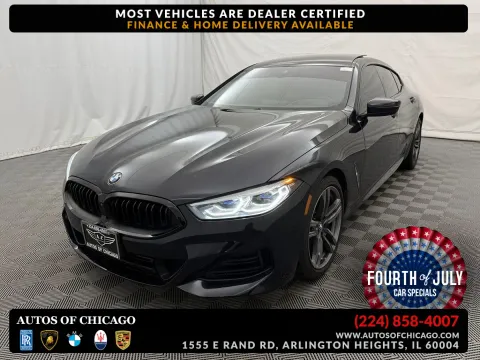 Black 2023 BMW 8 Series 840i for sale in Arlington Heights, IL