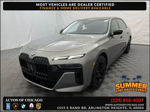 Gray 2024 BMW 7 Series 740i xDrive for sale in Arlington Heights, IL
