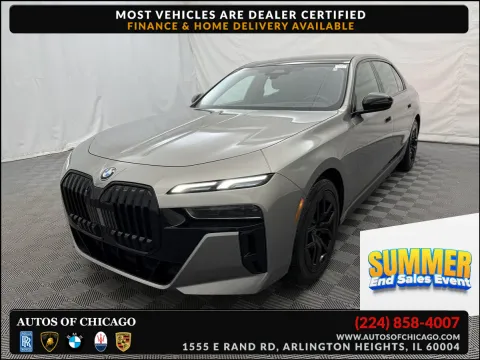 Gray 2024 BMW 7 Series 740i xDrive for sale in Arlington Heights, IL
