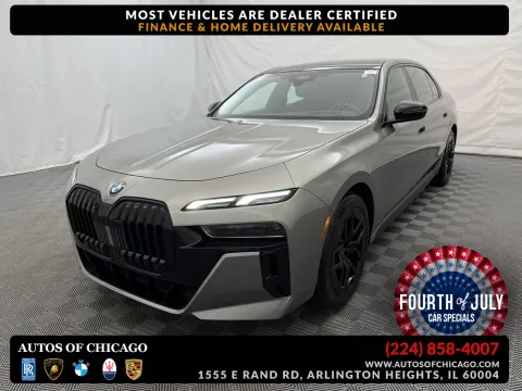 Gray 2024 BMW 7 Series 740i xDrive for sale in Arlington Heights, IL