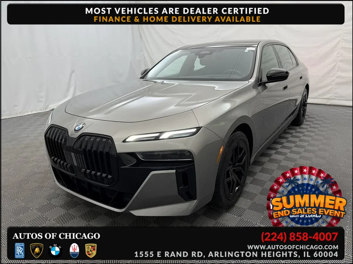 Gray 2024 BMW 7 Series 740i xDrive for sale in Arlington Heights, IL