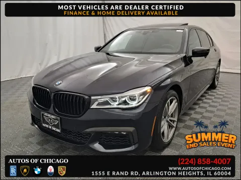 Black 2019 BMW 7 Series 750i xDrive for sale in Arlington Heights, IL