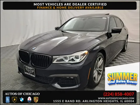 Black 2019 BMW 7 Series 750i xDrive for sale in Arlington Heights, IL