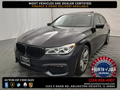 Black 2019 BMW 7 Series 750i xDrive for sale in Arlington Heights, IL