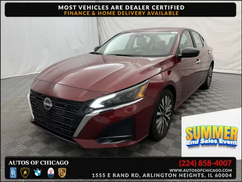 Red 2025 Nissan Altima SV for sale in Arlington Heights, IL