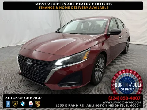 Red 2025 Nissan Altima SV for sale in Arlington Heights, IL