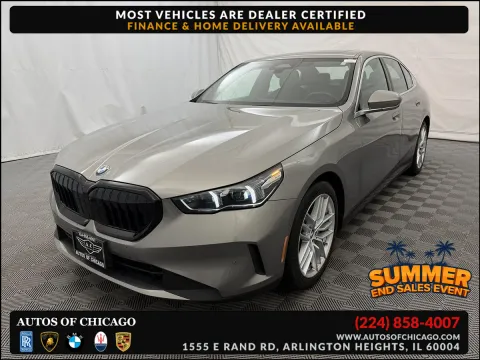 Gray 2024 BMW 5 Series 530i xDrive for sale in Arlington Heights, IL