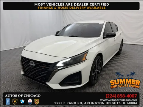 White 2023 Nissan Altima 2.5 SR for sale in Arlington Heights, IL