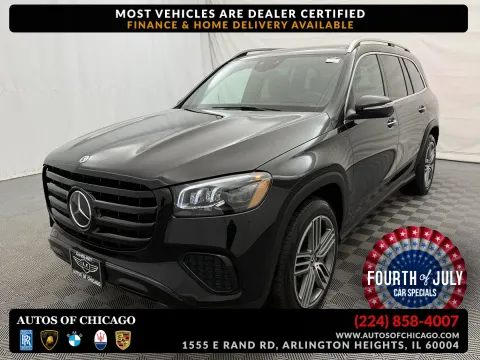 Black 2025 Mercedes-Benz GLS 450 for sale in Arlington Heights, IL