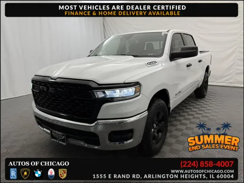 White 2025 Ram 1500 Tradesman for sale in Arlington Heights, IL