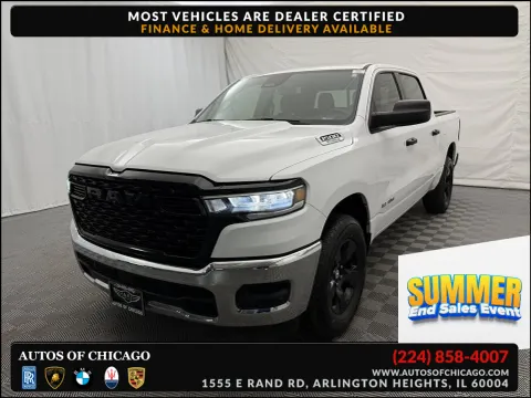 White 2025 Ram 1500 Tradesman for sale in Arlington Heights, IL