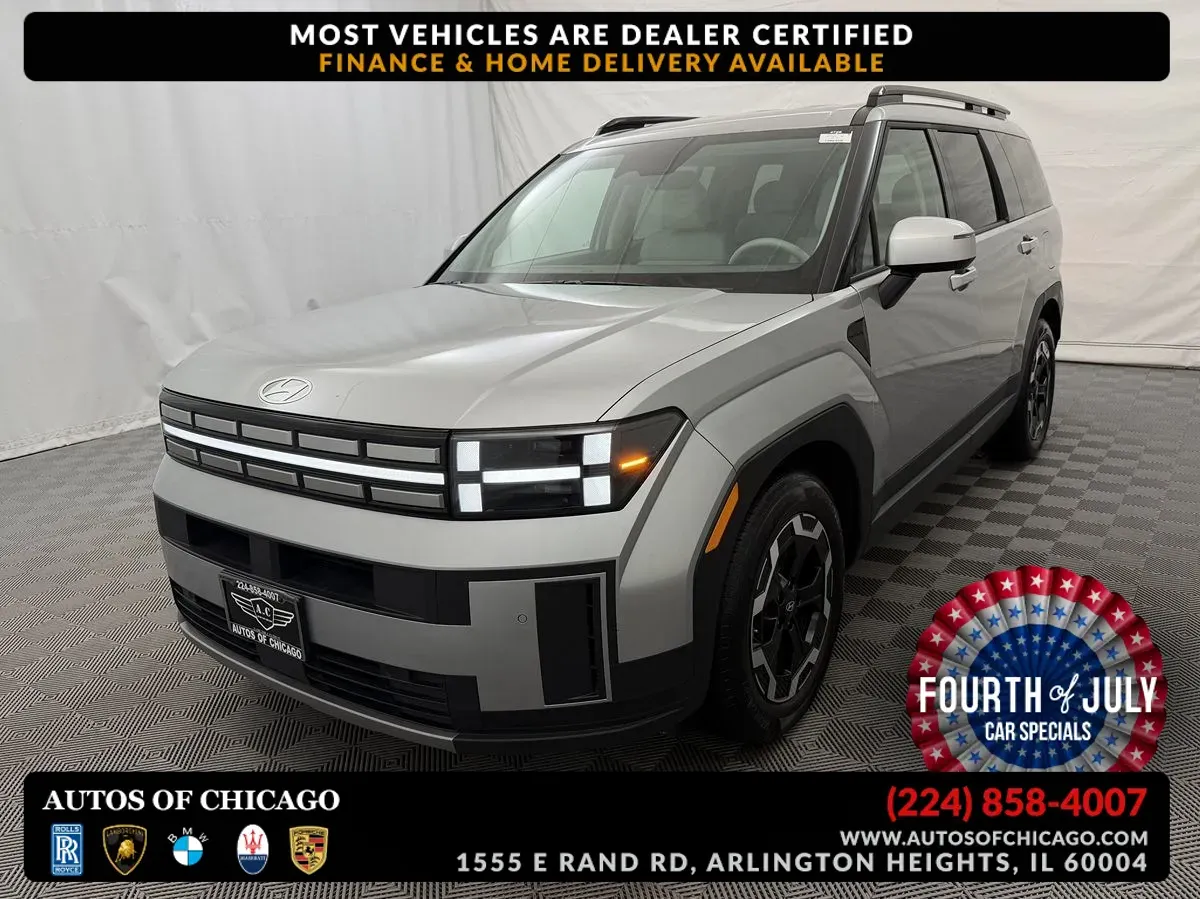 Silver 2024 Hyundai Santa Fe SEL for sale in Arlington Heights, IL