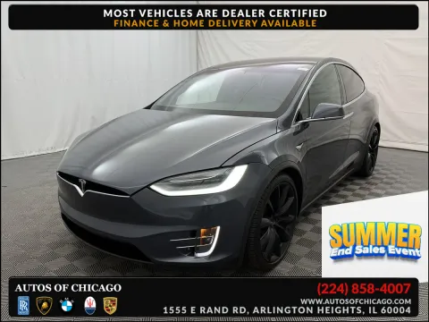 Gray 2019 Tesla Model X Standard Range for sale in Arlington Heights, IL