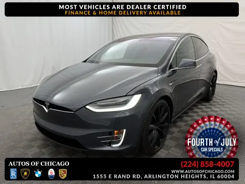 Gray 2019 Tesla Model X Standard Range for sale in Arlington Heights, IL
