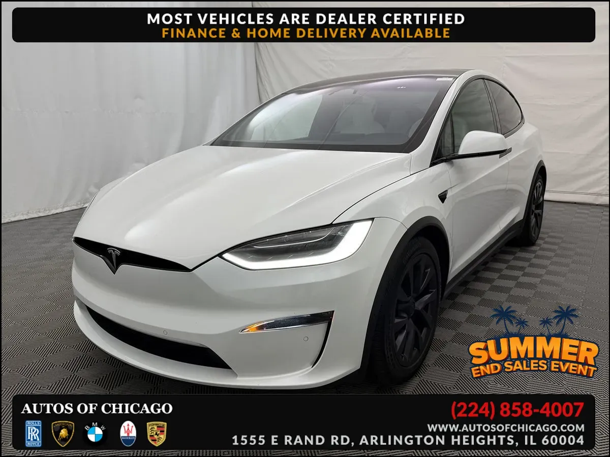 White 2022 Tesla Model X for sale in Arlington Heights, IL