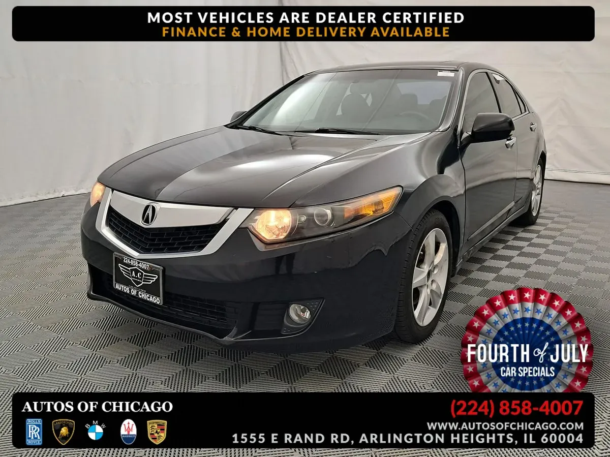 Black 2010 Acura TSX for sale in Arlington Heights, IL