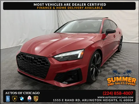 Red 2024 Audi S5 Sportback Premium Plus for sale in Arlington Heights, IL