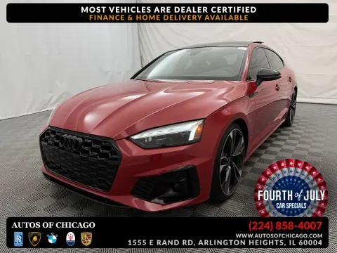 Red 2024 Audi S5 Sportback Premium Plus for sale in Arlington Heights, IL