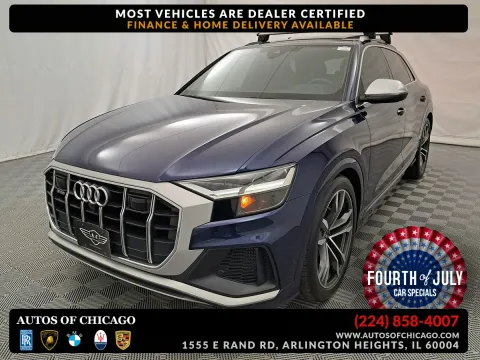 Blue 2021 Audi SQ8 Premium Plus for sale in Arlington Heights, IL