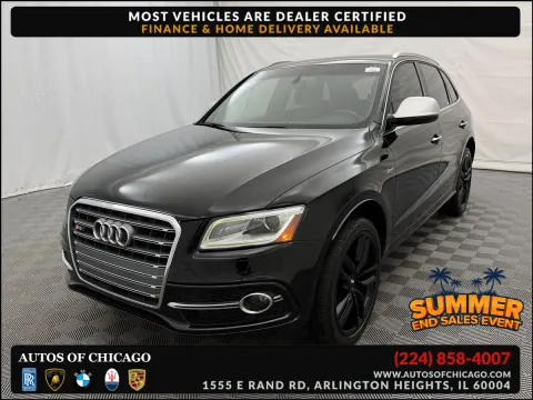 Black 2016 Audi SQ5 Prestige for sale in Arlington Heights, IL