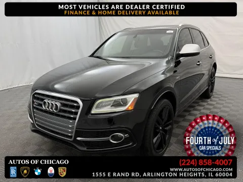 Black 2016 Audi SQ5 Prestige for sale in Arlington Heights, IL