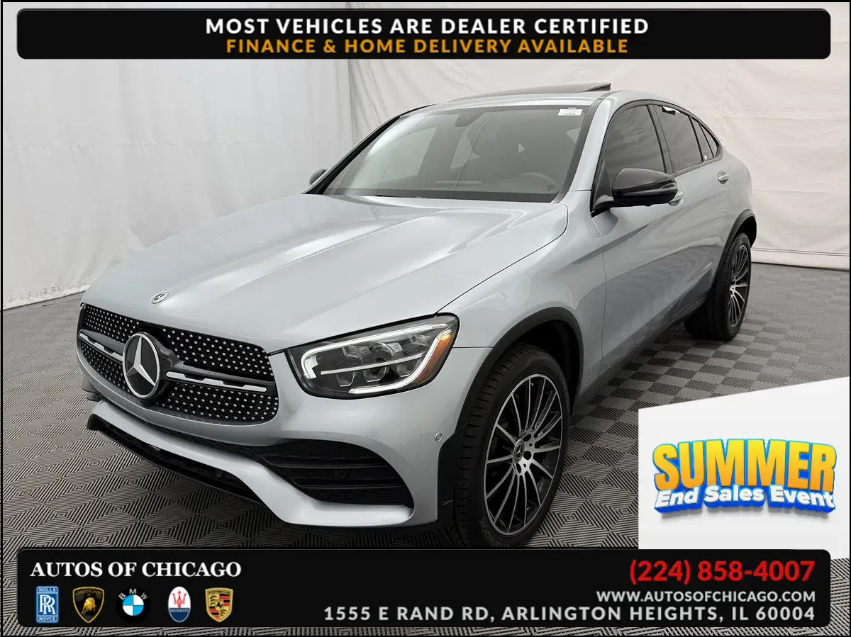 Silver 2021 Mercedes-Benz GLC 300 for sale in Arlington Heights, IL