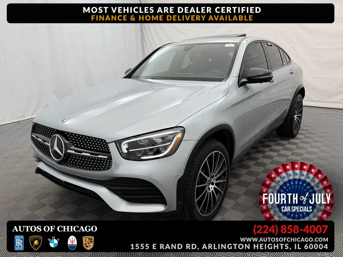 Silver 2021 Mercedes-Benz GLC 300 for sale in Arlington Heights, IL