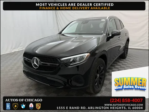 Black 2024 Mercedes-Benz GLC 300 for sale in Arlington Heights, IL