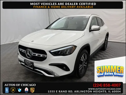White 2025 Mercedes-Benz GLA 250 for sale in Arlington Heights, IL