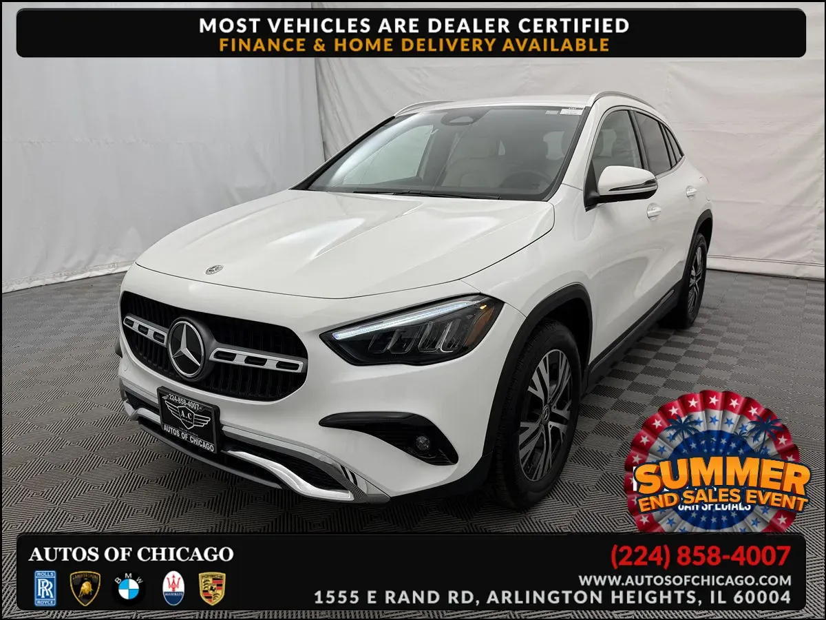 White 2025 Mercedes-Benz GLA 250 for sale in Arlington Heights, IL