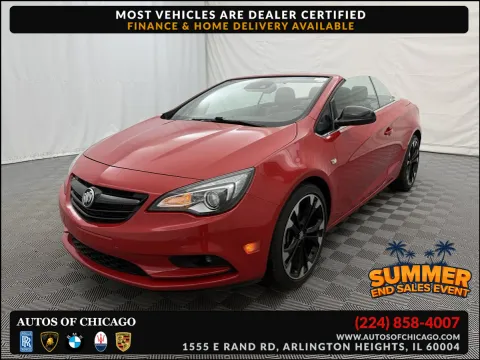 Red 2017 Buick Cascada Sport Touring for sale in Arlington Heights, IL