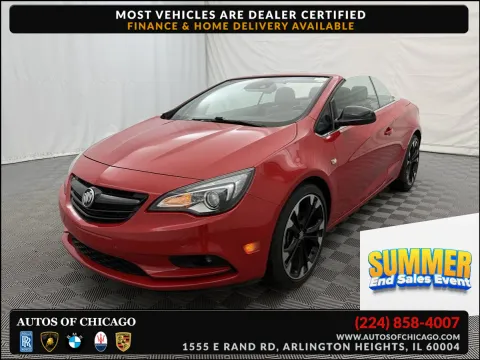 Red 2017 Buick Cascada Sport Touring for sale in Arlington Heights, IL