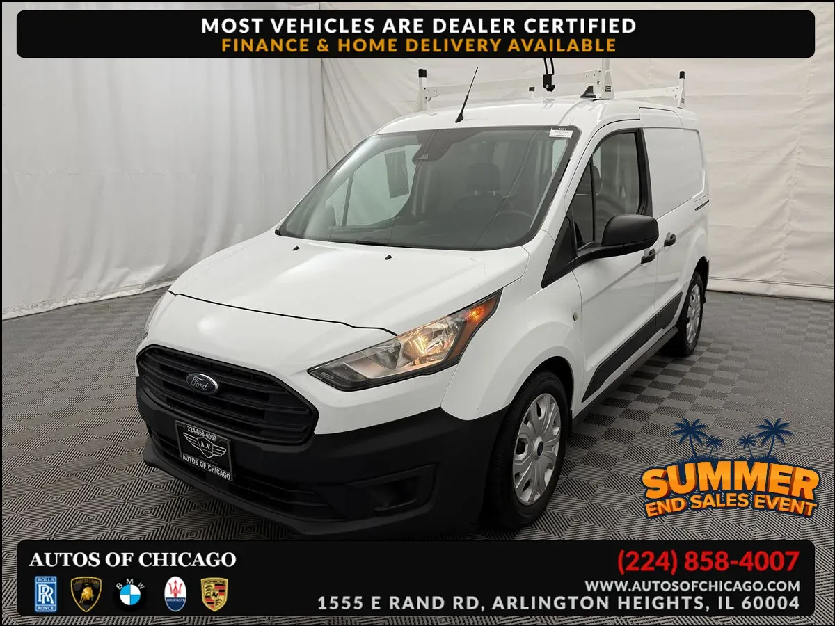 White 2020 Ford Transit Connect Van XL for sale in Arlington Heights, IL