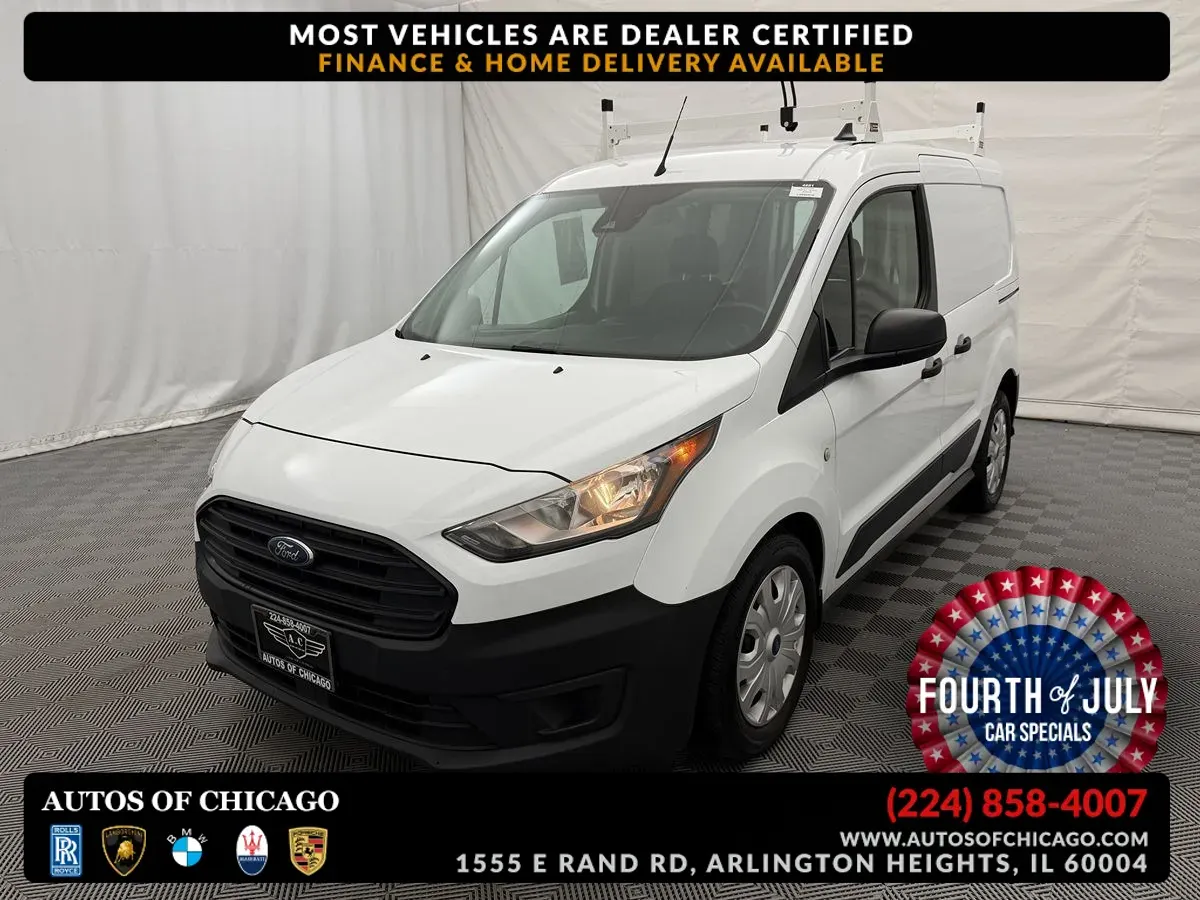 White 2020 Ford Transit Connect Van XL for sale in Arlington Heights, IL