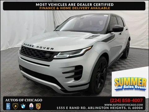 Silver 2020 Land Rover Range Rover Evoque R-Dynamic SE for sale in Arlington Heights, IL