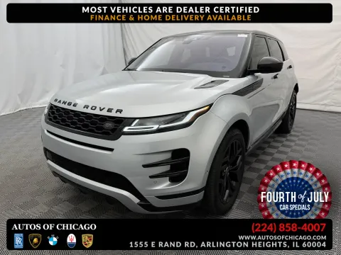 Silver 2020 Land Rover Range Rover Evoque R-Dynamic SE for sale in Arlington Heights, IL