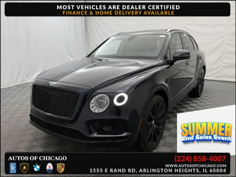 Blue 2017 Bentley Bentayga W12 for sale in Arlington Heights, IL