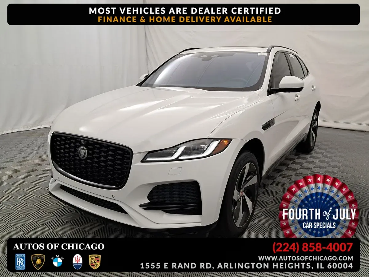 2021 Jaguar F-PACE S