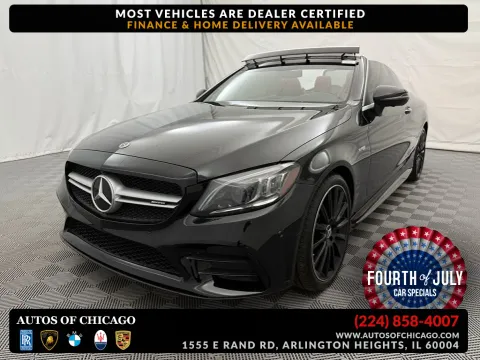 Black 2020 Mercedes-Benz C-Class AMG C 43 for sale in Arlington Heights, IL
