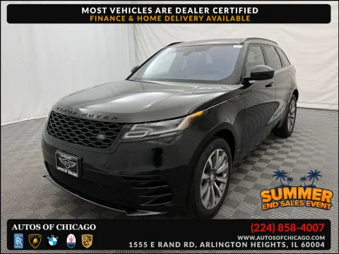 Black 2018 Land Rover Range Rover Velar R-Dynamic SE for sale in Arlington Heights, IL